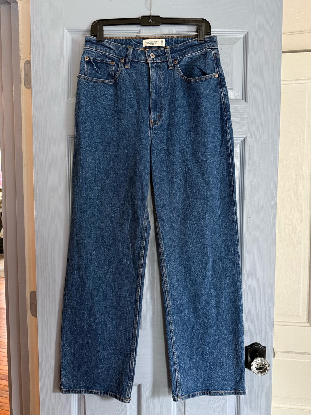 Abercrombie & Fitch CURVE LOVE 90s High Rise Relaxed Jean